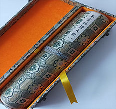 沅江书画装裱案例